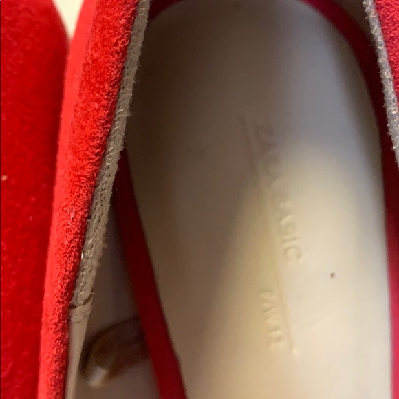 Red Zara basic heels - Picture 4 of 5